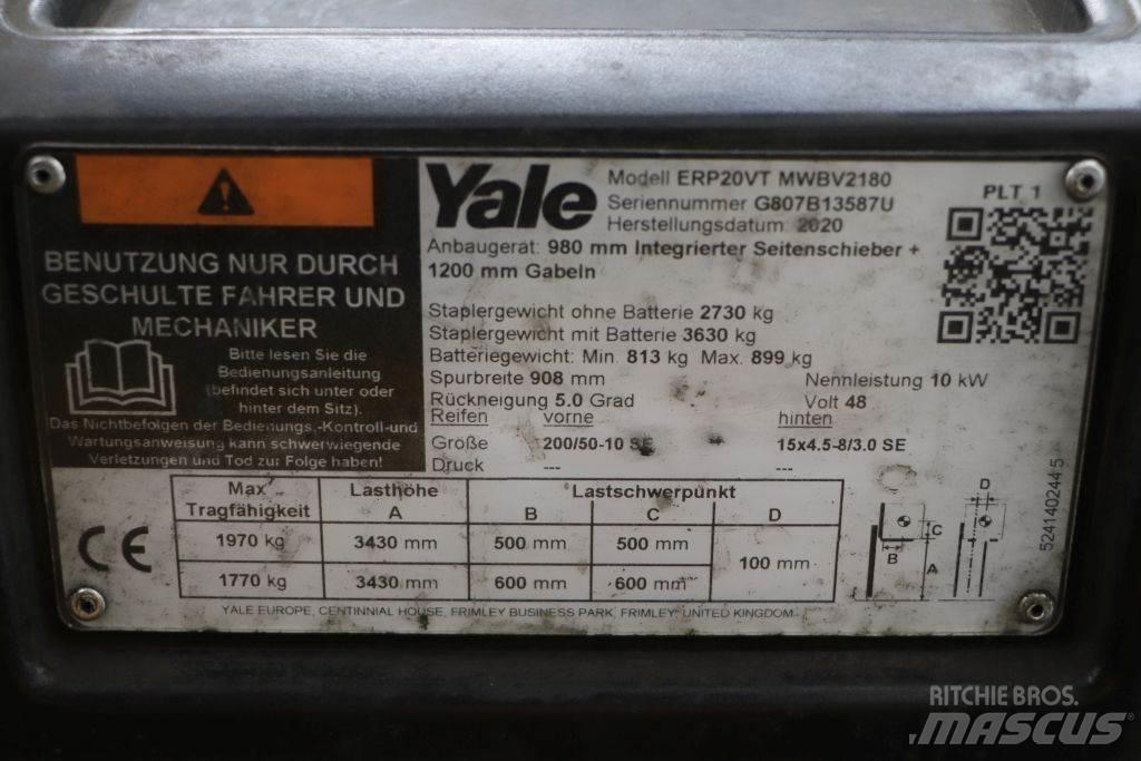 Yale ERP20VT Електронавантажувачі