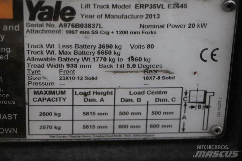 Yale ERP35VL Електронавантажувачі