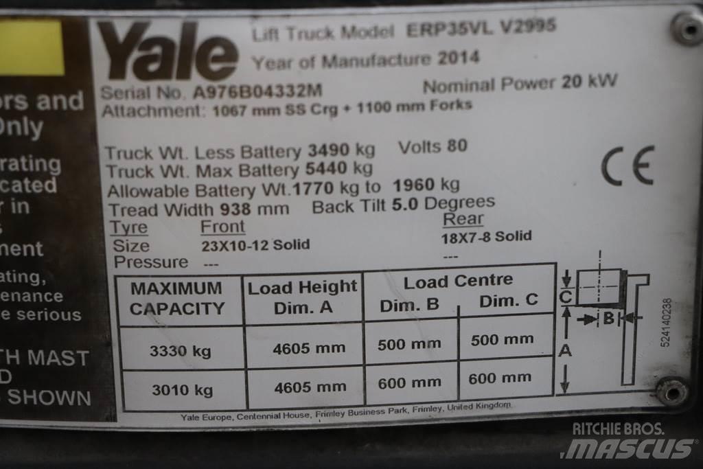 Yale ERP35VL Електронавантажувачі