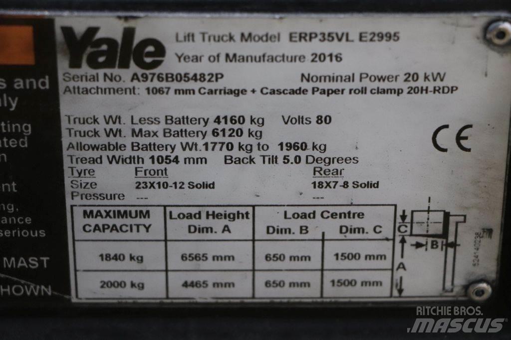 Yale ERP35VL Електронавантажувачі