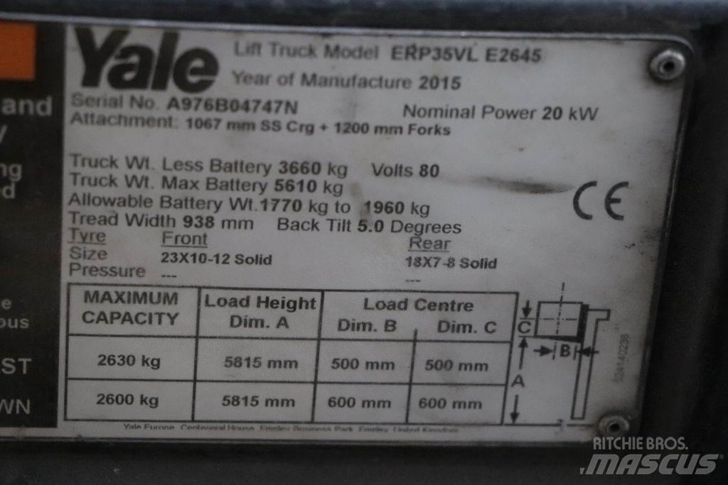 Yale ERP35VL Електронавантажувачі