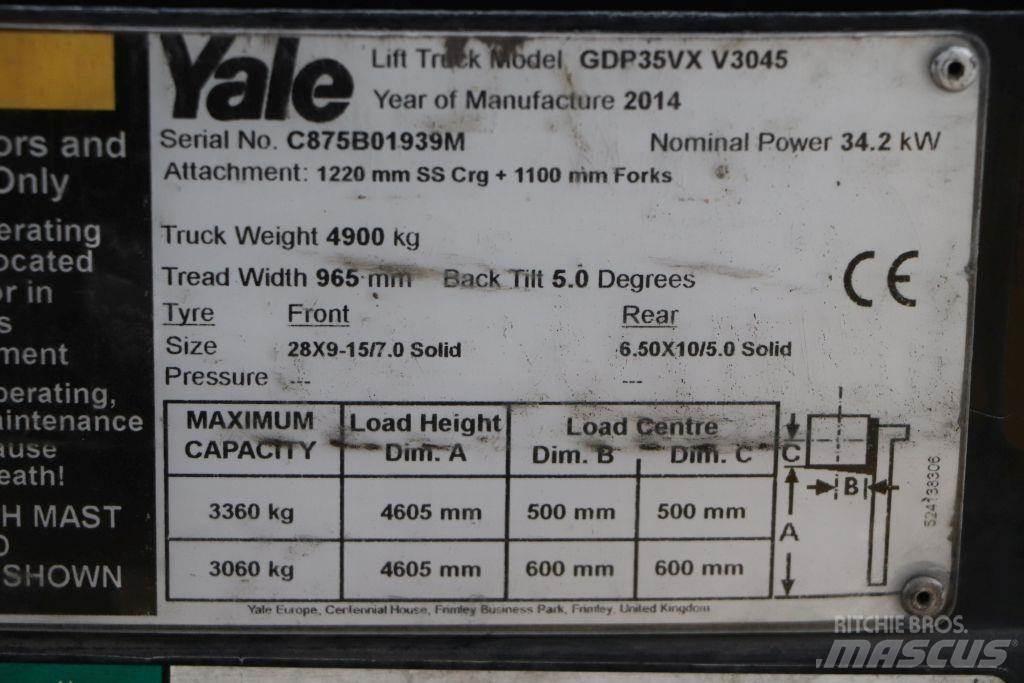 Yale GDP35VX Дизельні навантажувачі