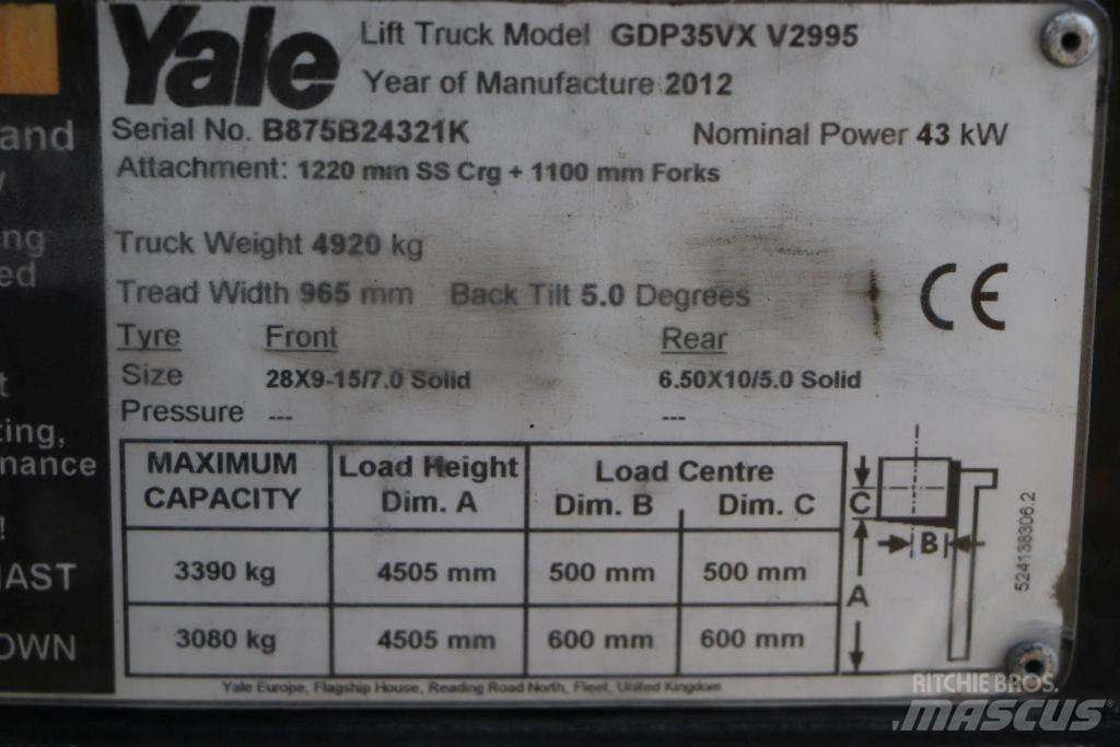 Yale GDP35VX Дизельні навантажувачі