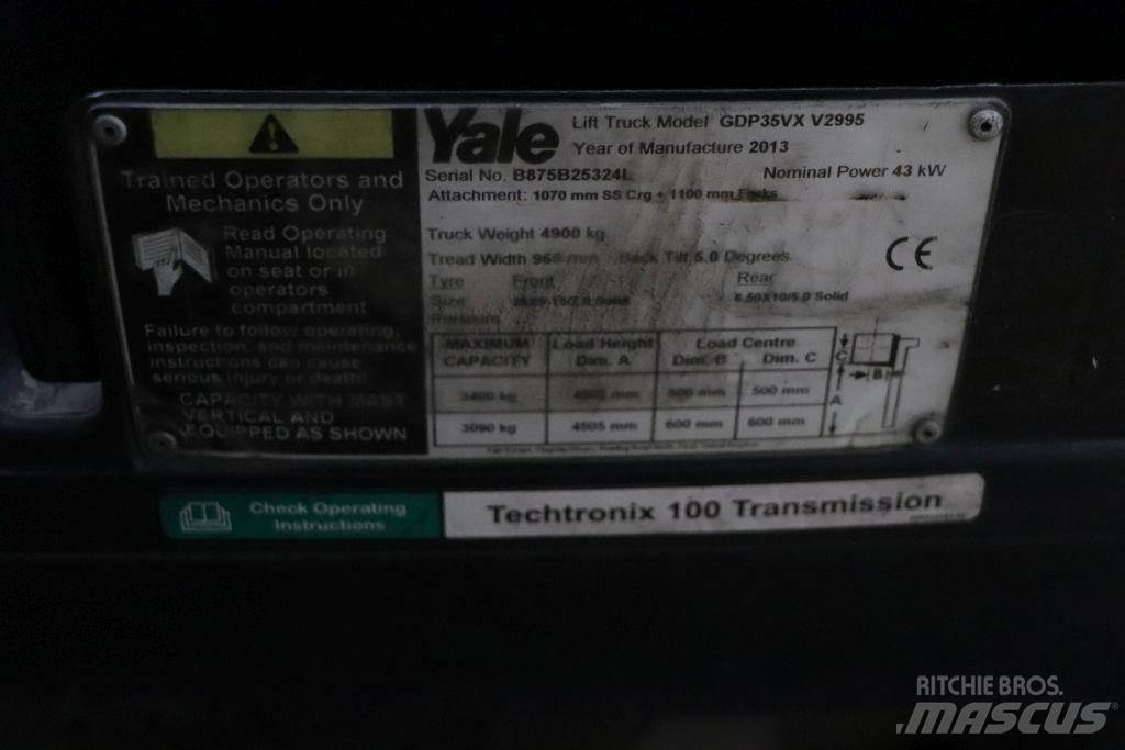Yale GDP35VX Дизельні навантажувачі
