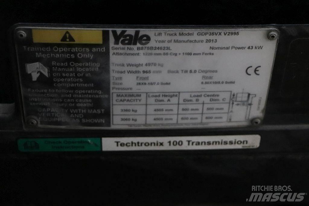 Yale GDP35VX Дизельні навантажувачі