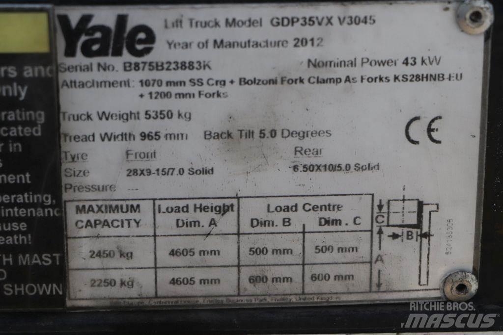Yale GDP35VX Дизельні навантажувачі