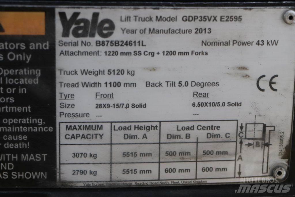 Yale GDP35VX Дизельні навантажувачі
