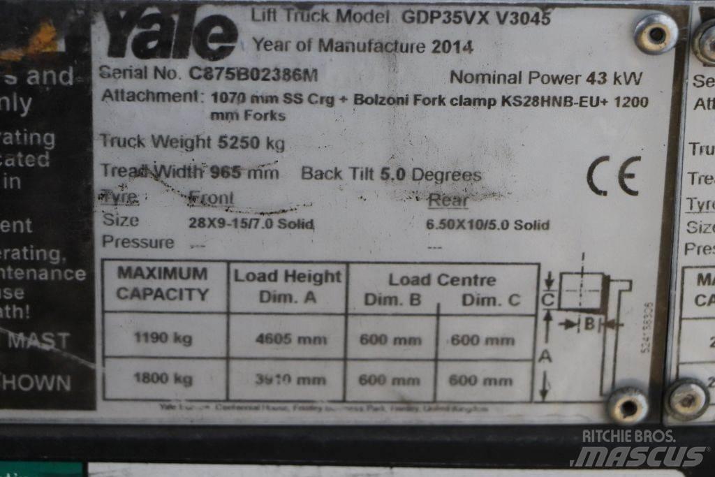 Yale GDP35VX Дизельні навантажувачі