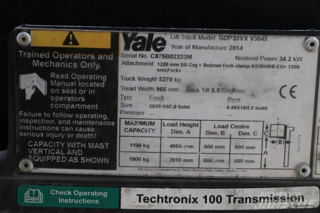 Yale GDP35VX Дизельні навантажувачі