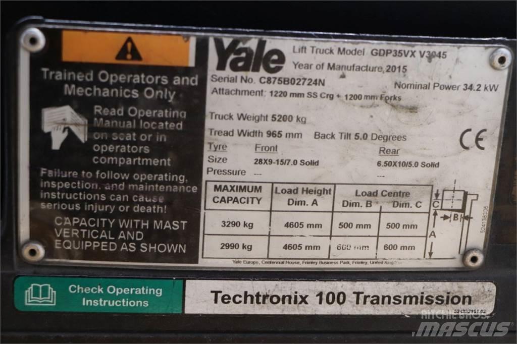 Yale GDP35VX Дизельні навантажувачі