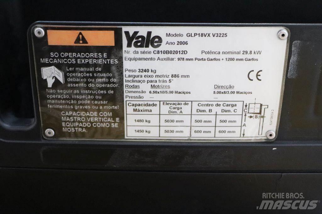 Yale GLP18VX Газові навантажувачі