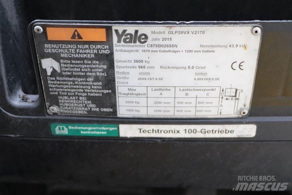 Yale GLP20VX Газові навантажувачі