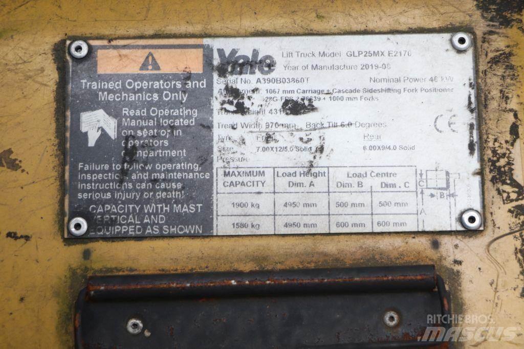 Yale GLP25MX Газові навантажувачі