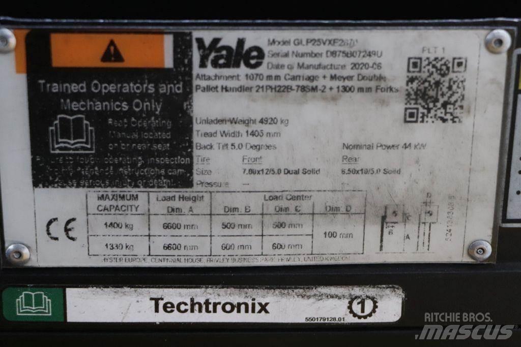 Yale GLP25VX Газові навантажувачі