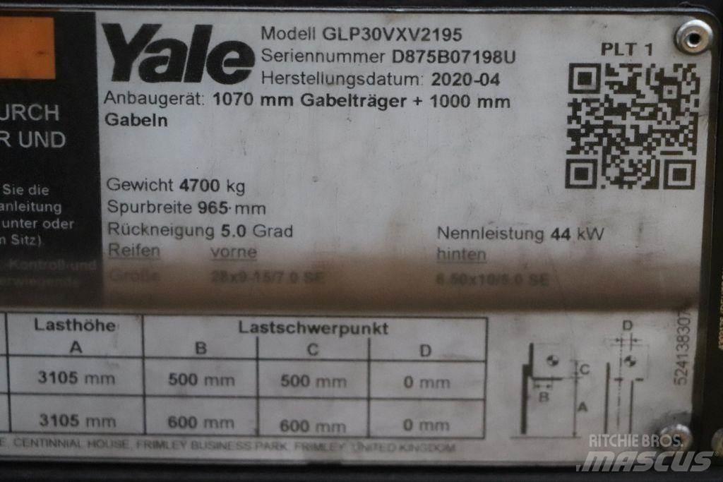Yale GLP30VX Газові навантажувачі