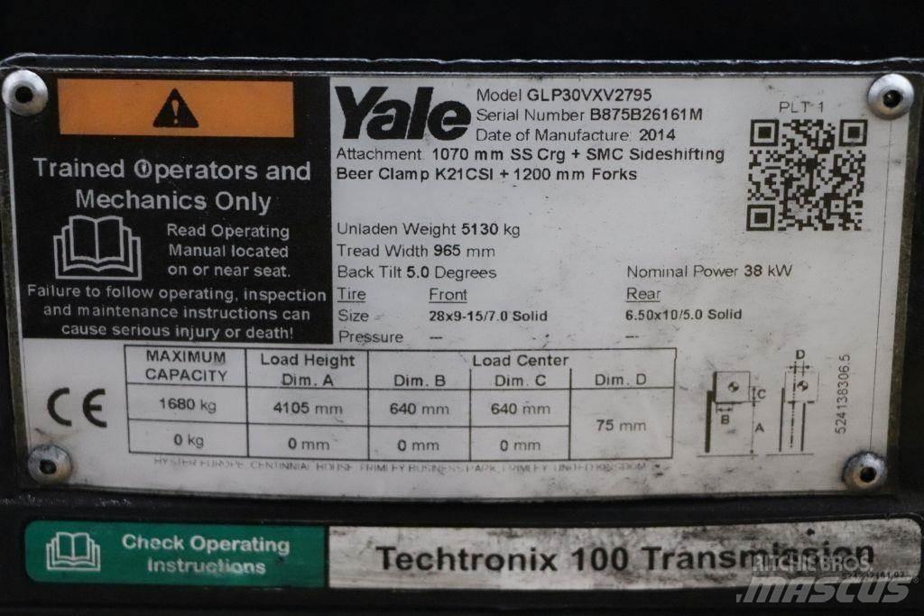 Yale GLP30VX Газові навантажувачі