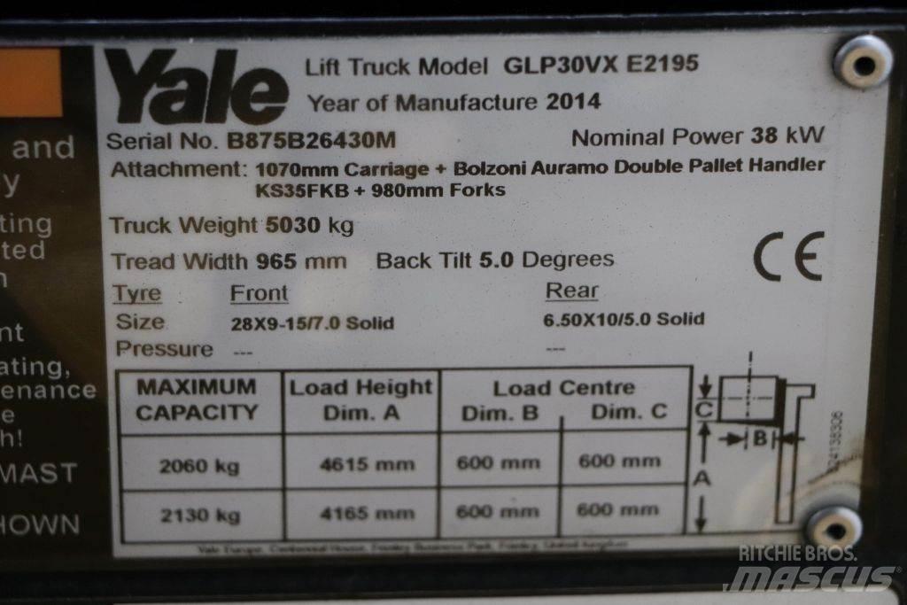 Yale GLP30VX Газові навантажувачі