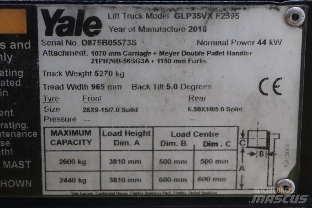 Yale GLP35VX Газові навантажувачі