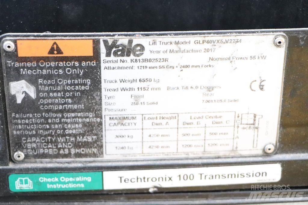 Yale GLP40VX5 Газові навантажувачі