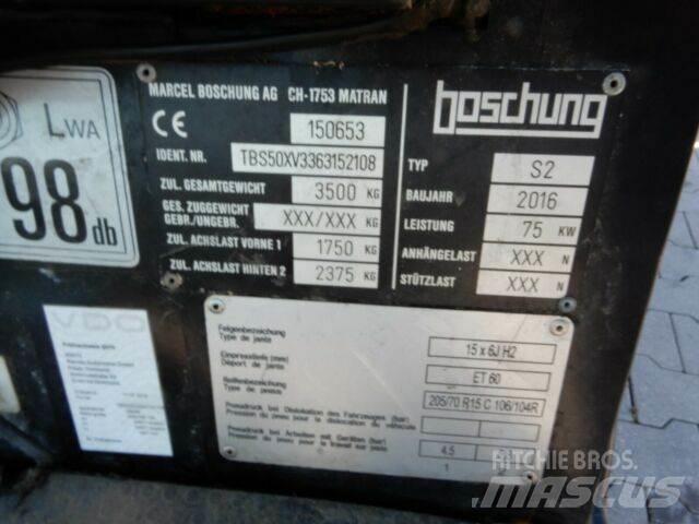 Boschung S2 Підмітальні машини