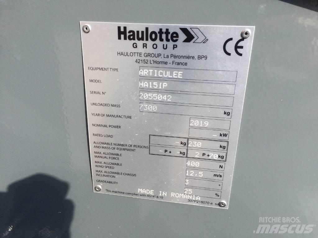 Haulotte HA 15 IP Колінчаті підйомники