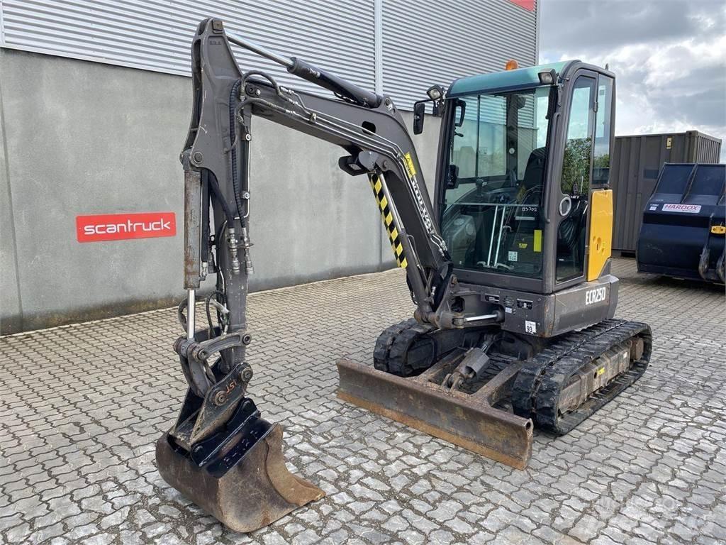 Volvo ECR25 Колісні екскаватори