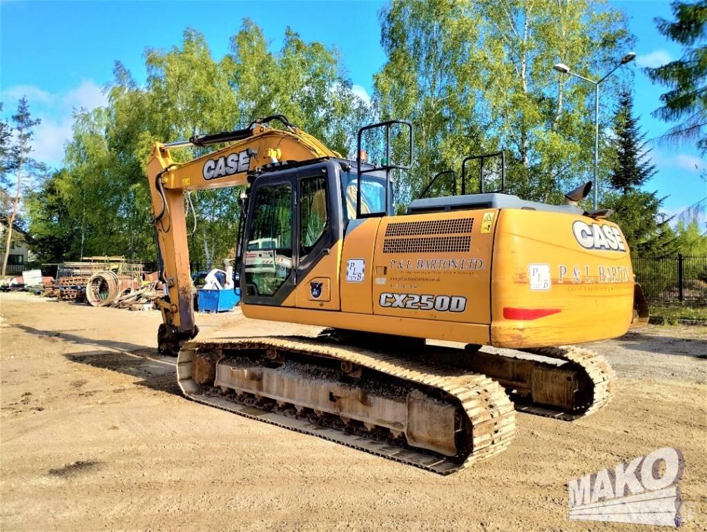 CASE CX 250 D Гусеничні екскаватори