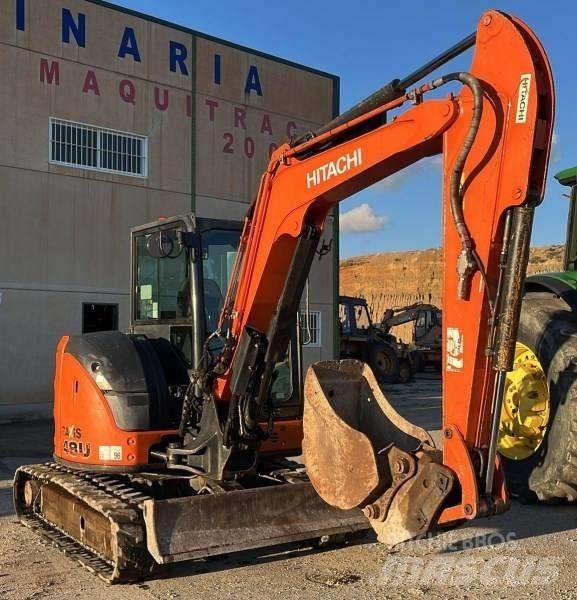 Hitachi ZX48U-5ACLR Міні-екскаватори < 7т