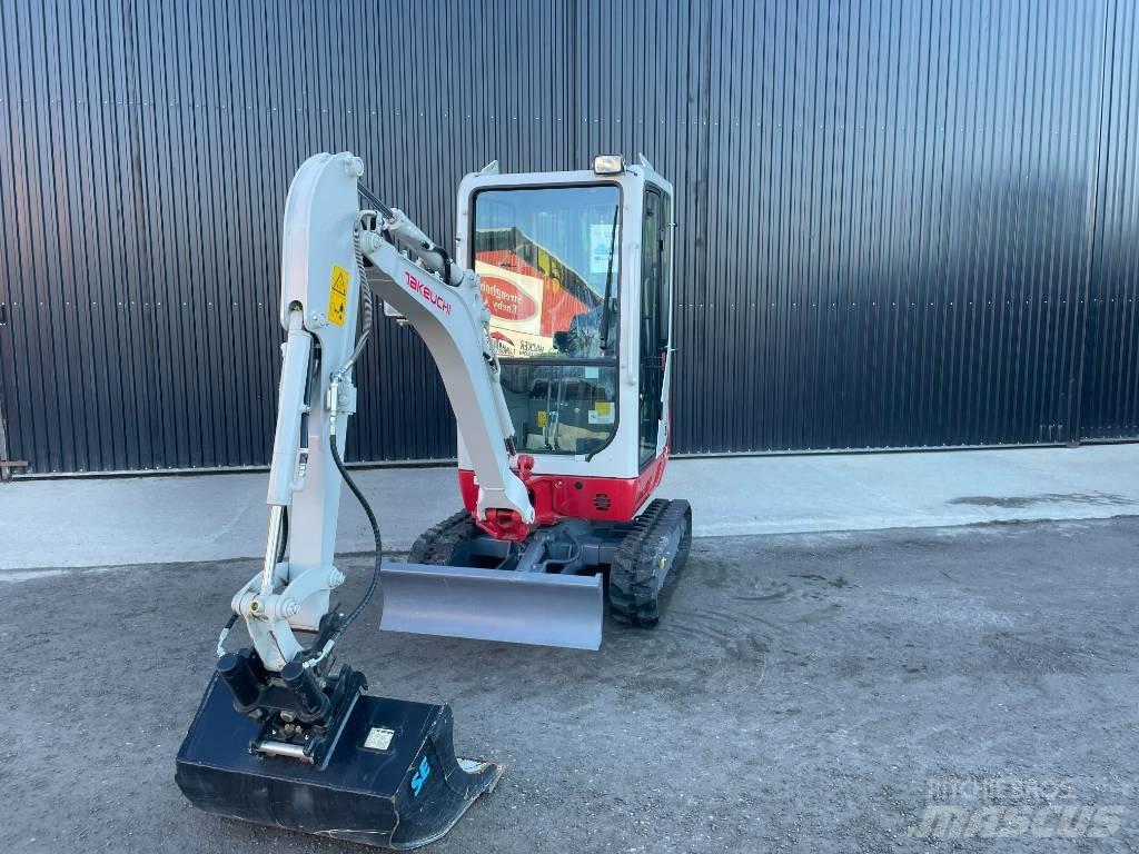 Takeuchi TB 216 Міні-екскаватори < 7т