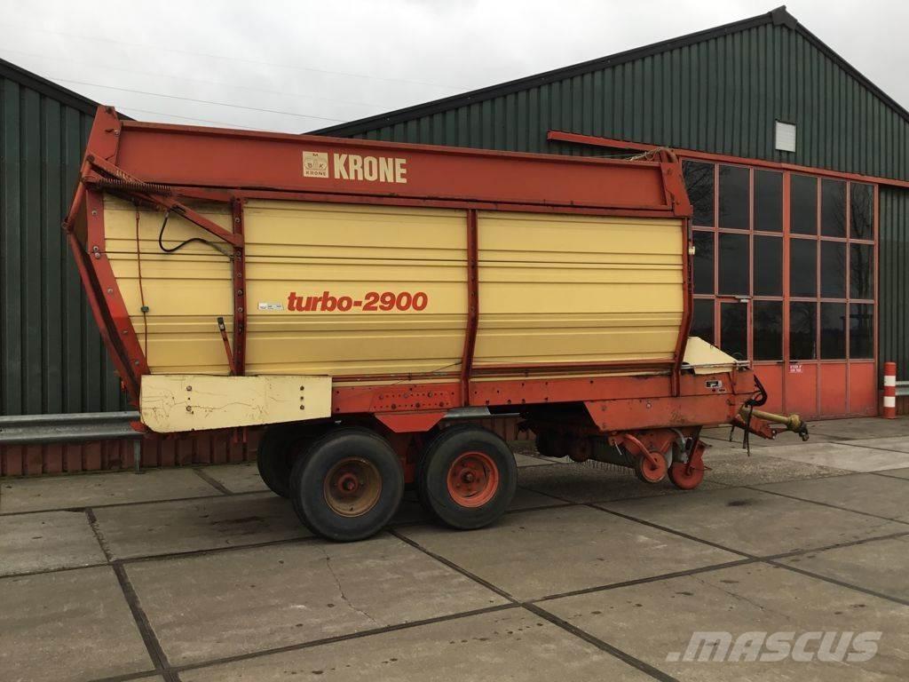 Krone TURBO 2900 Причепи із самозавантаженням