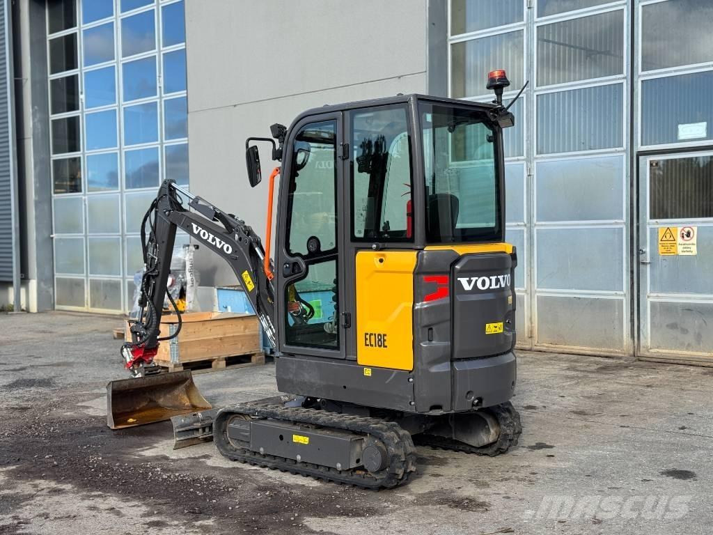 Volvo EC 18 E Міні-екскаватори < 7т