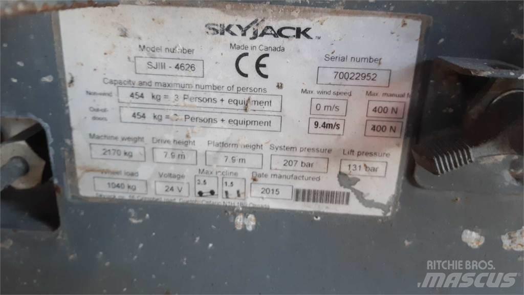 SkyJack SJIII4626 Підйомники-ножиці