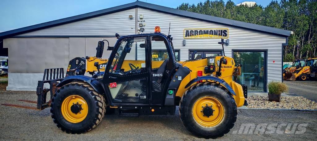 CAT TH 407C Ag 93kW Телескопічний навантажувач