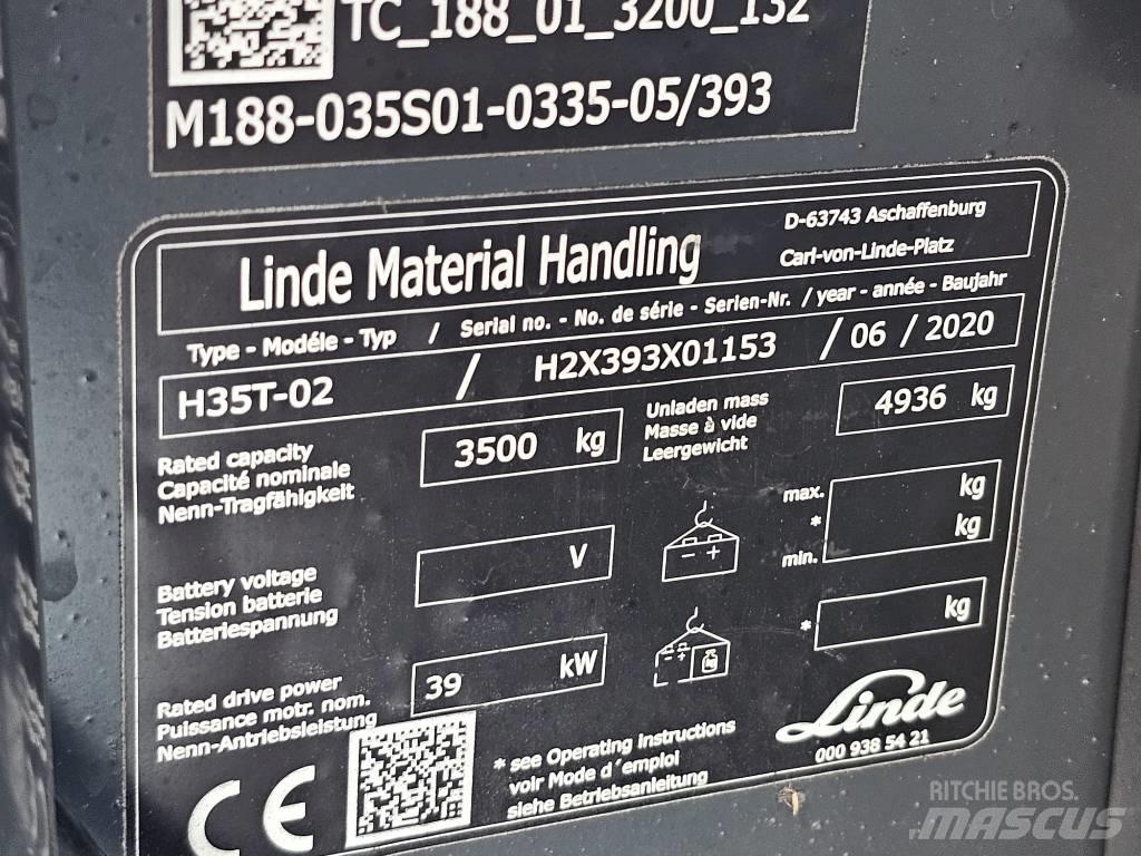 Linde H35T-02 Газові навантажувачі
