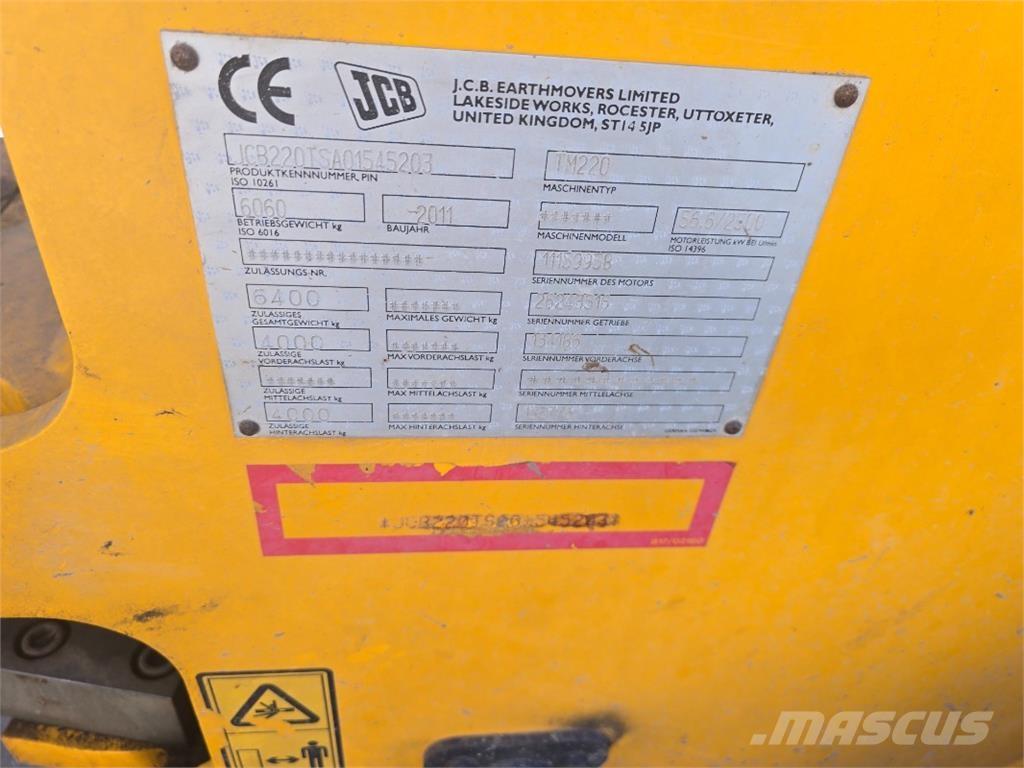 JCB TM 220 Фронтальні навантажувачі