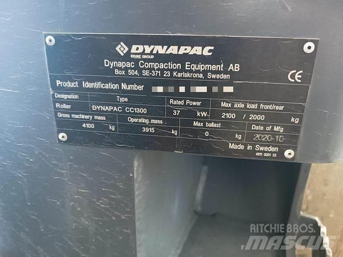 Dynapac CC1300 Ущільнювачі грунту