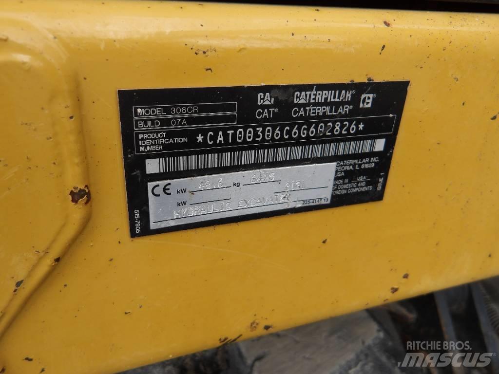 CAT 306 CR Міні-екскаватори < 7т