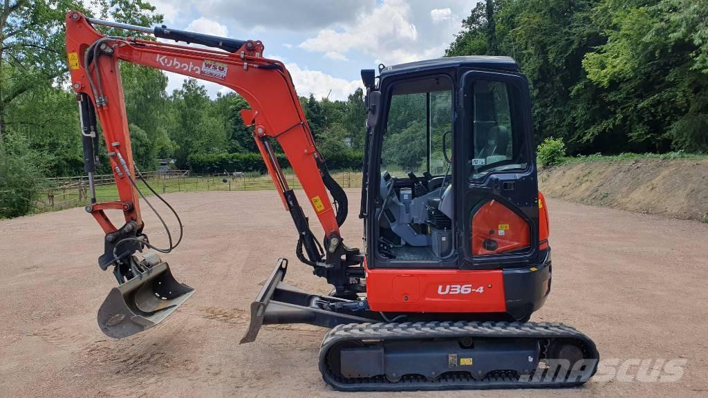 Kubota U 36-4 Міні-екскаватори < 7т