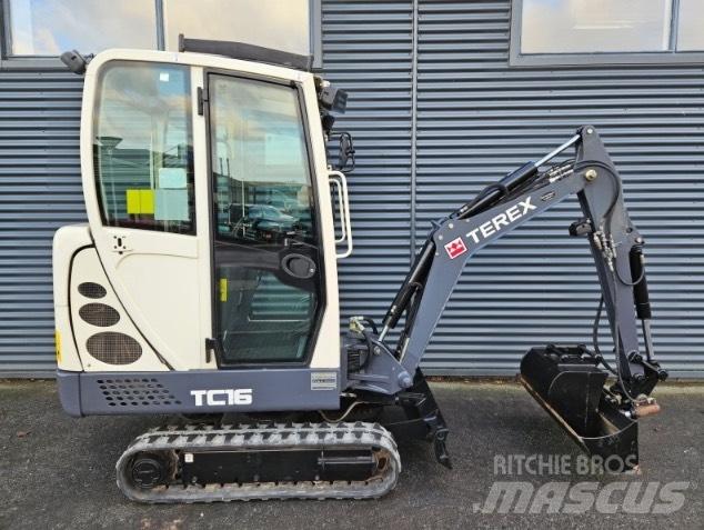 Terex tc16 Міні-екскаватори < 7т