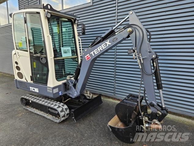 Terex tc16 Міні-екскаватори < 7т