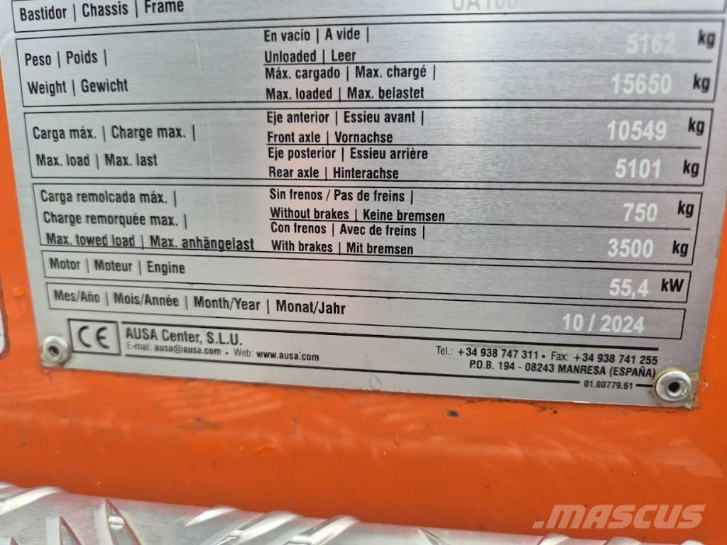 Ausa D1001APG Міні самоскиди