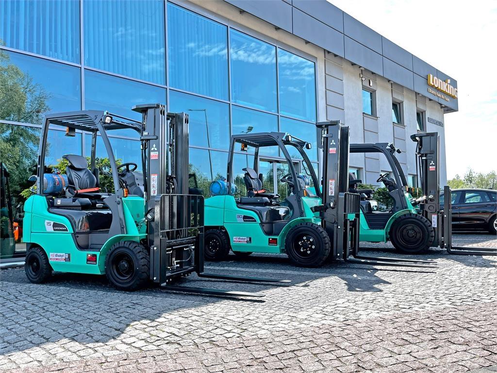 Mitsubishi FG15N Газові навантажувачі
