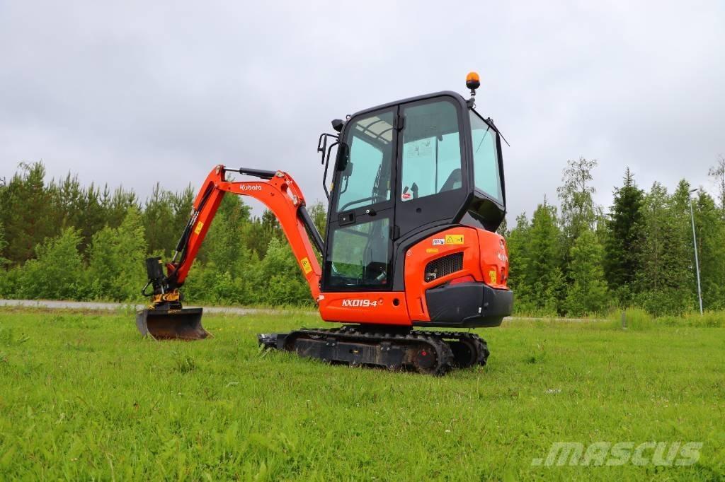 Kubota KX019-4 Міні-екскаватори < 7т