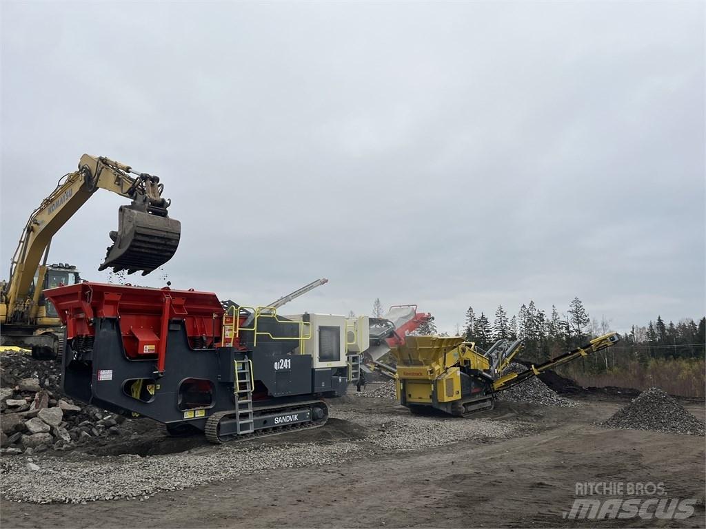 Sandvik QJ 241 Мобільні дробарки