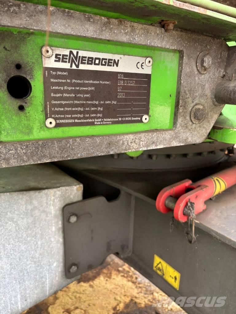 Sennebogen 818 Перевантажувачі металобрухту/промислові навантажувачі