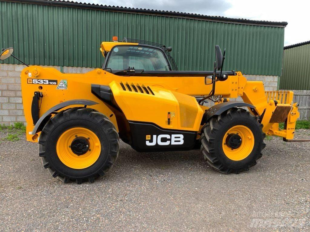 JCB 533-105 Телескопічні навантажувачі
