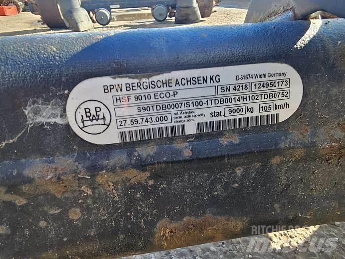 BPW HSF 9010 ECO-P Осі