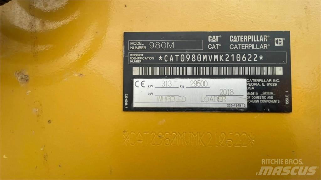 CAT 980 M Фронтальні навантажувачі