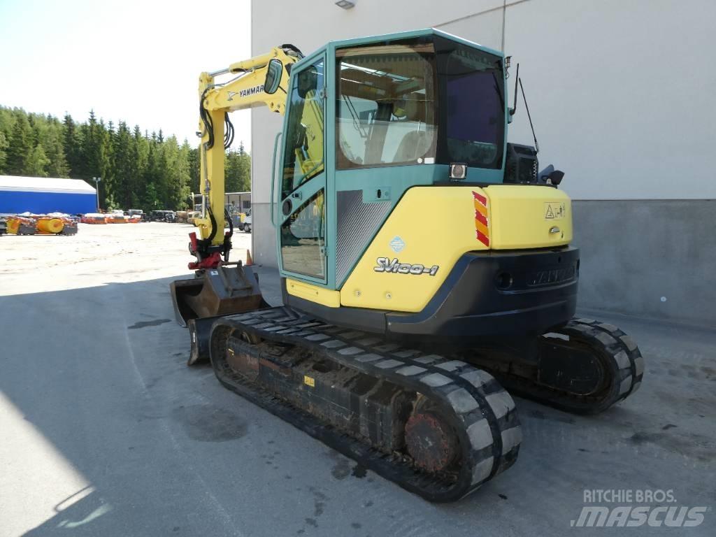Yanmar SV 100-1 Середні екскаватори 7т. - 12т.