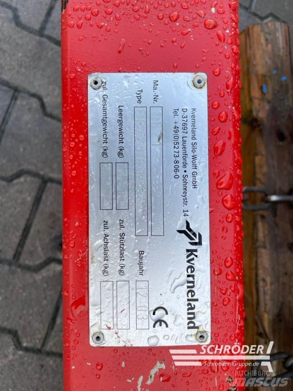 Kverneland 2,50 M Катки польові